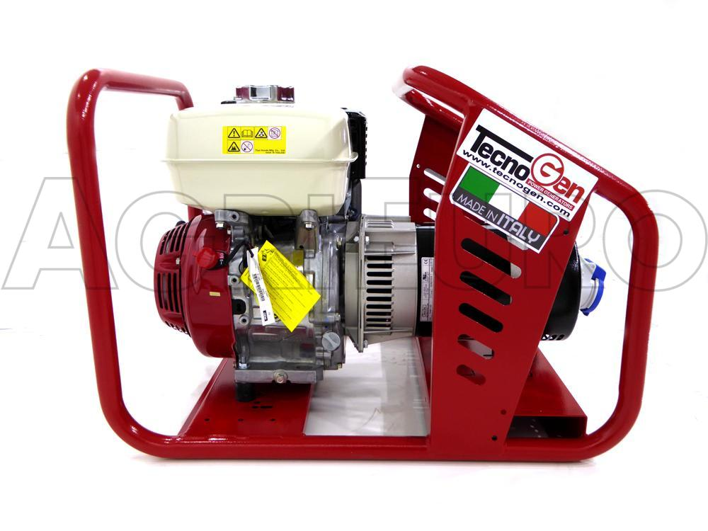 TecnoGen H5000 - Benzin-Stromerzeuger 3.6 kW - Dauerleistung 3.2 kW - 230V – Bild 3