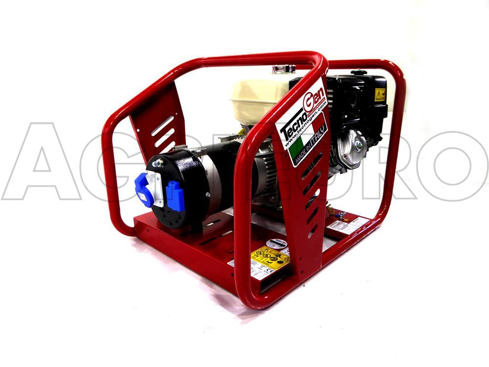 TecnoGen H5000 - Benzin-Stromerzeuger 3.6 kW - Dauerleistung 3.2 kW - 230V