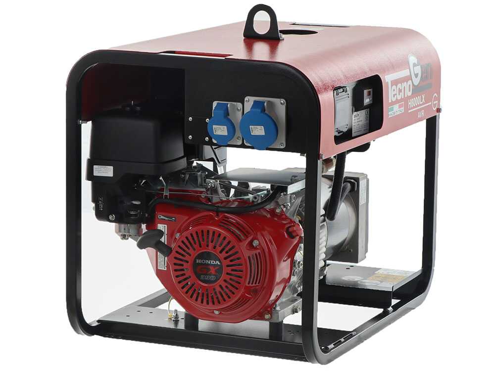 TecnoGen H8000LX - Benzin-Stromerzeuger 5.8 kW - Dauerleistung 5.2 kW - 230V – Bild 3