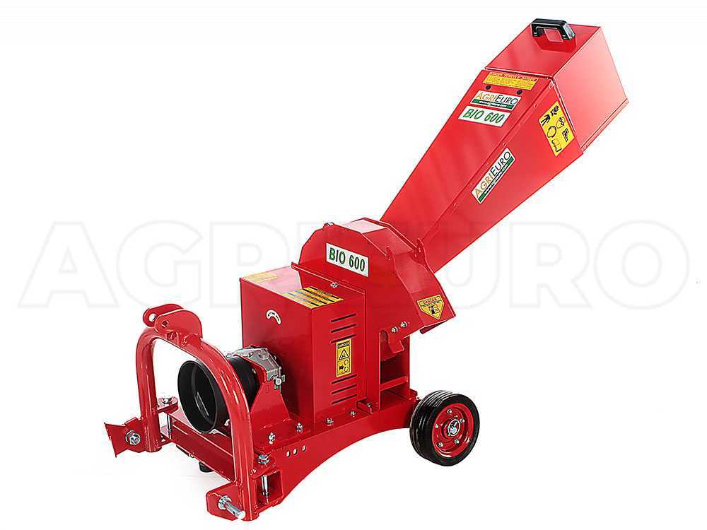 Top Line BIO 600 3 P - Häcksler für Traktoren - mit Dreipunktaufnahme – Bild 4