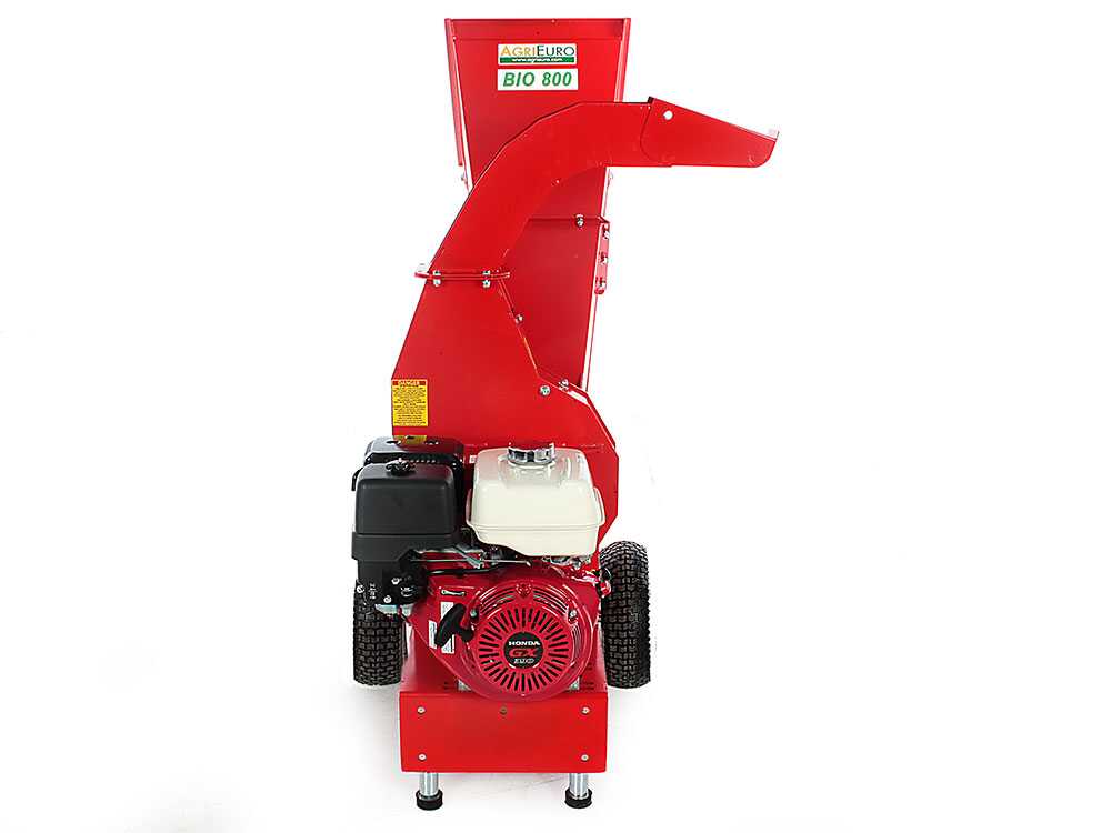 Top Line BIO 800 - Benzin Häcksler - mit Honda Motor GX 390 – Bild 2