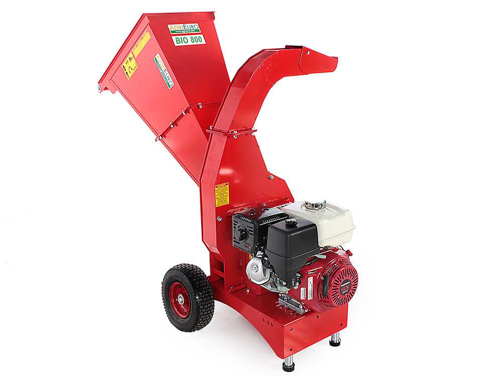 Top Line BIO 800 - Benzin Häcksler - mit Honda Motor GX 390 – Bild 4