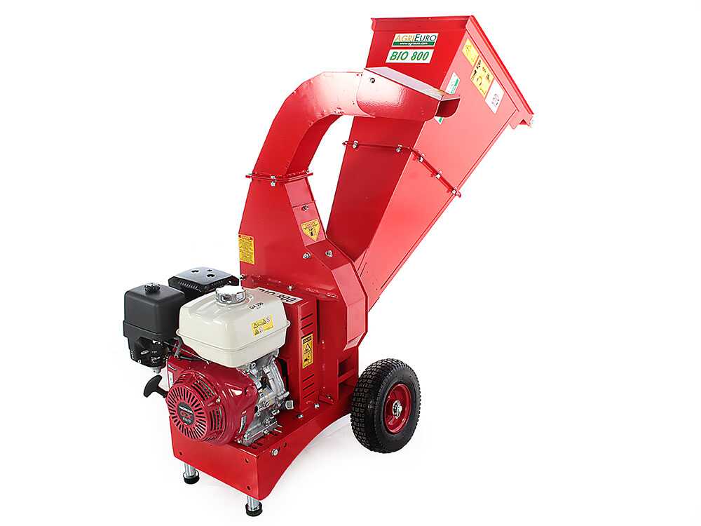 Top Line BIO 800 - Benzin Häcksler - mit Honda Motor GX 390 – Bild 3