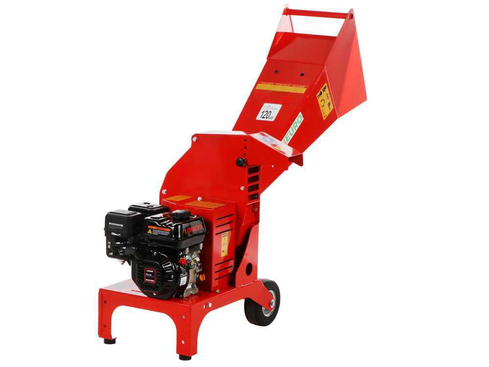 Top Line Mora - Benzin Häcksler - mit Loncin Motor G210 – Bild 2