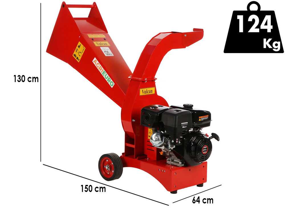 Top Line Vulcan - Benzin Häcksler - Loncin G420 Motor