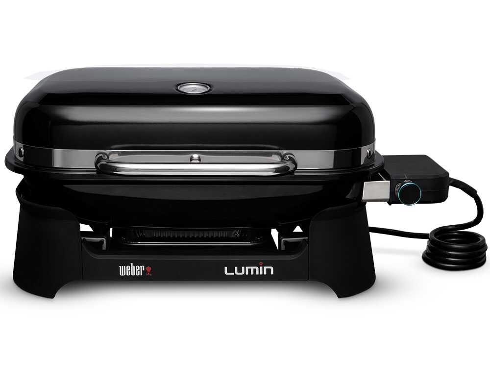 Weber Lumin Black - tragbarer Elektrogrill – Bild 3