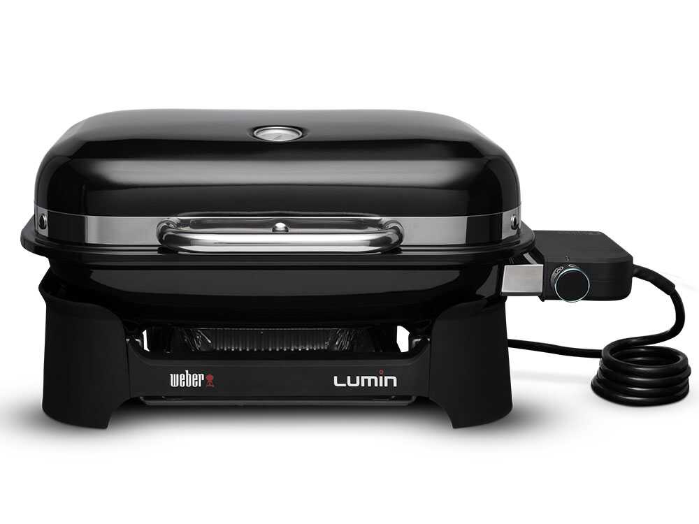 Weber Lumin Compact Black - tragbarer Elektrogrill – Bild 3
