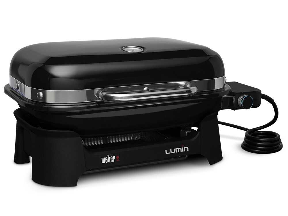 Weber Lumin Compact Black - tragbarer Elektrogrill – Bild 4
