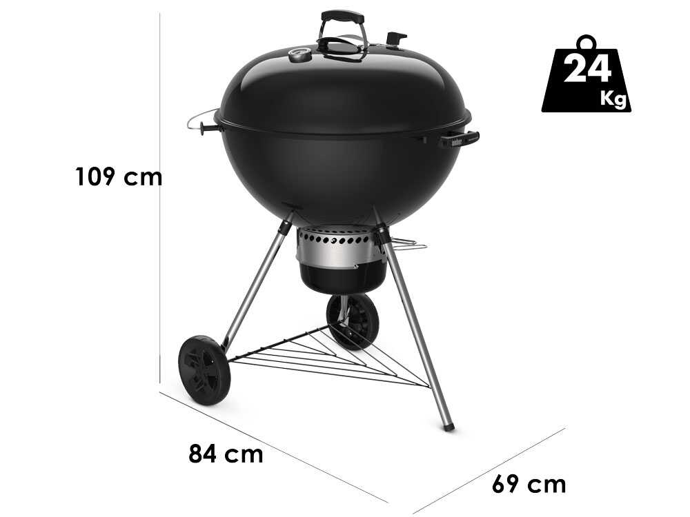 Weber Master Touch E-6755 WBR - Kohlegrill