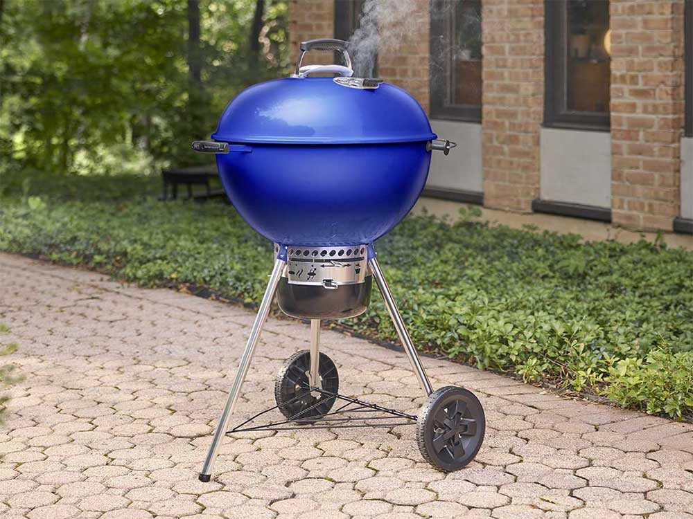 Weber Master Touch GBS 5755 Ocean Blue - Holzkohlegrill