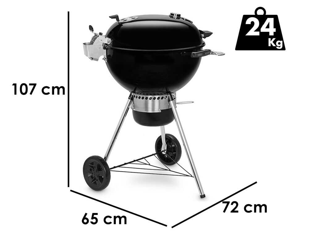 Weber Master Touch Premium SE E-5775 BLK – Holzkohlegrill