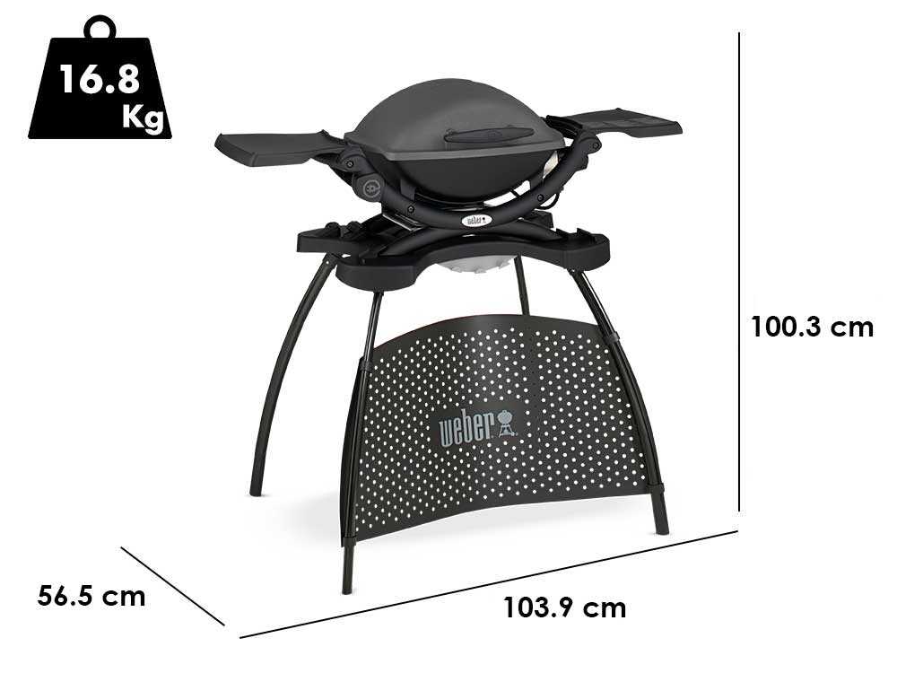 Weber Q1400 - Elektrogrill mit Standfuß