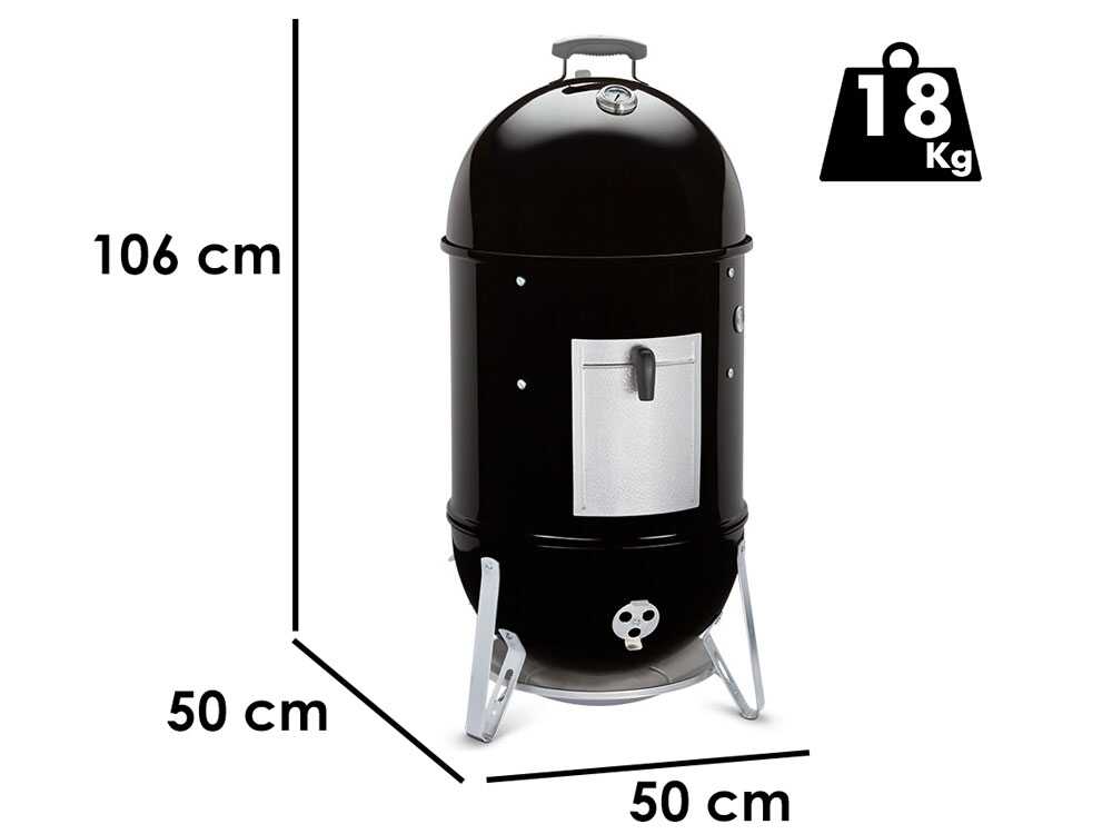 Weber Smokey Mountain Cooker  - Holzkohlegrill – 47 cm