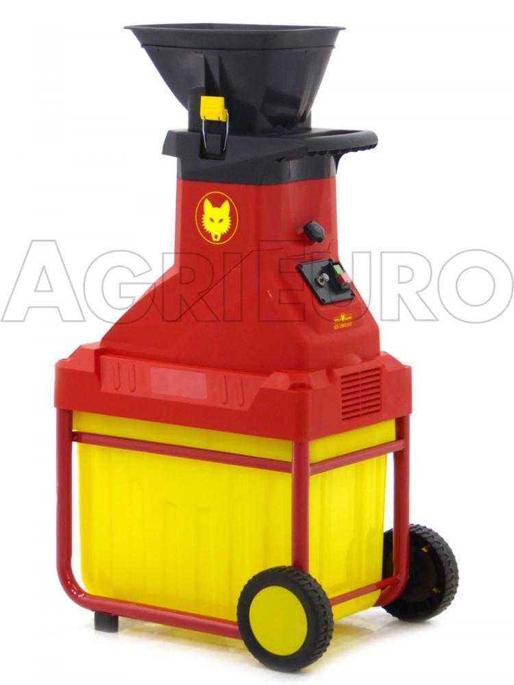 WOLF Garten SDE 2800 EVO - Elektro Messerhäcksler - mit Wendemesser und Auffangwanne – Bild 2