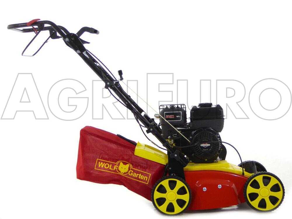 WOLF Garten VA 357 B - Vertikutierer mit festen Messern - Motor B&S 550