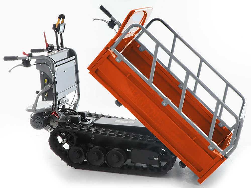 Wortex Beach 270E - Akkubetriebene Raupendumper mit ausziehbarer Mulde - 450 kg Tragfähigkeit – Bild 4