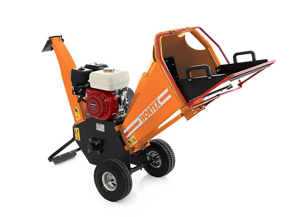 Wortex D200/80H - Häcksler - mit Honda Motor GX 200