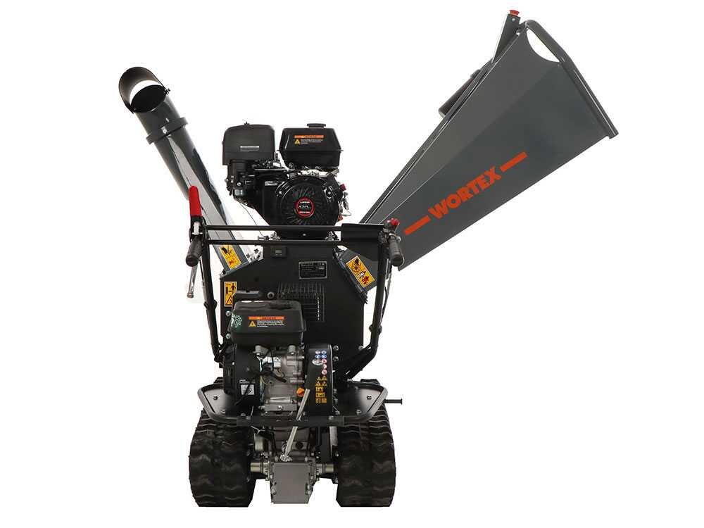 Wortex Tiger D420/120L - Häcksler mit Raupenfahrwerk - Loncin D420 Motor – Bild 4
