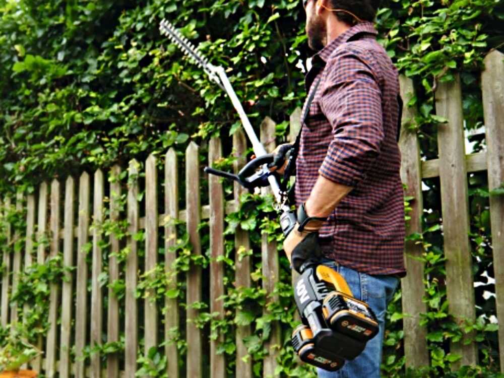 Worx NITRO WG186E - Akku-Rasentrimmer - 2x20V/4Ah – Bild 3