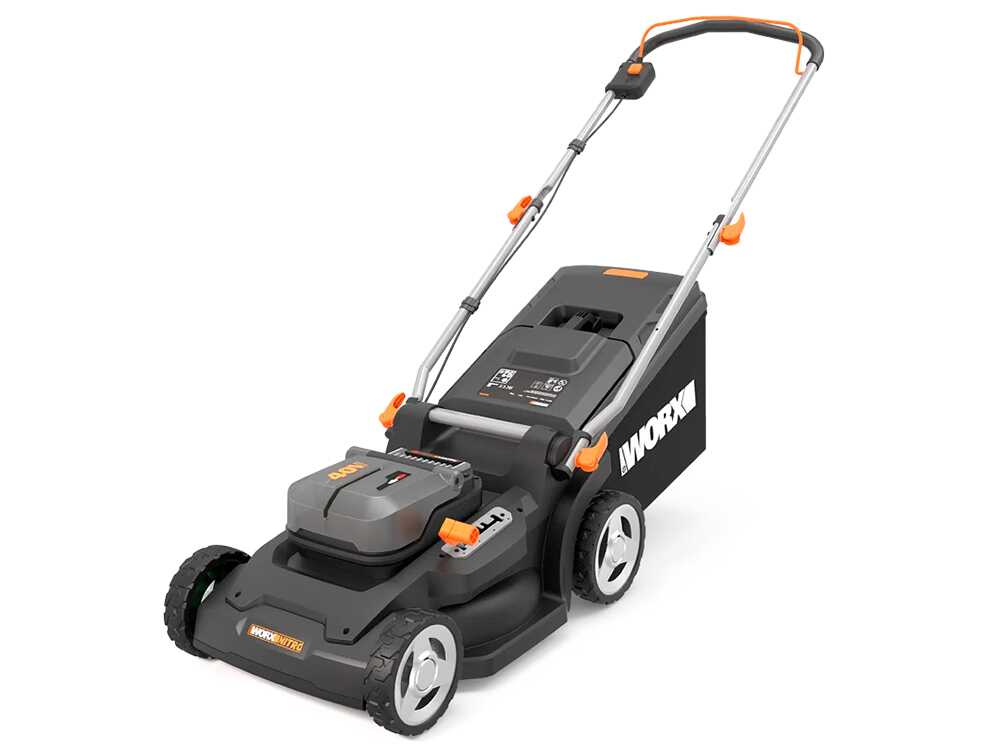 Worx Nitro WG745E - Akku-Rasenmäher - 2x20V/4Ah - Schnittbreite 41cm – Bild 3