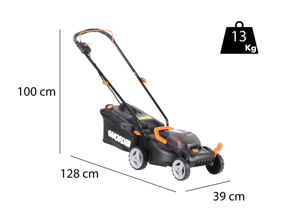 WORX twin pack WG927E - Akku-Rasenmäher / Rasentrimmer - 40V - 2x 2Ah